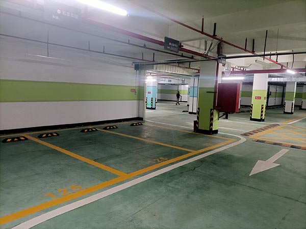 雅星镇小区划线